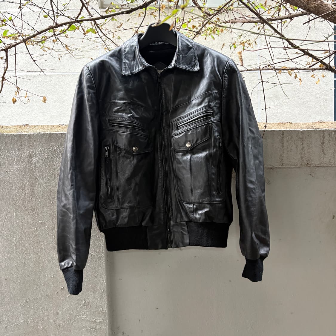 70’s Bermans 레더봄버자켓 40 상품이미지1
