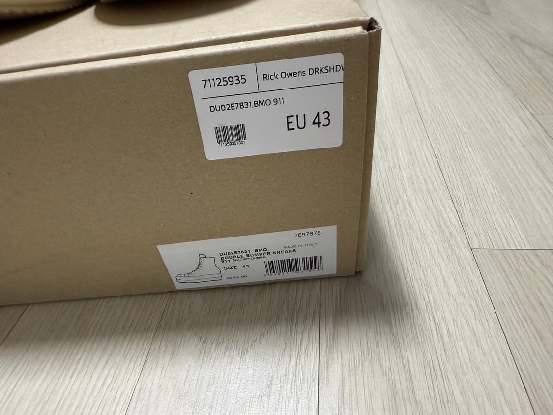 (43)릭오웬스 메가범퍼 라몬즈  상품이미지2