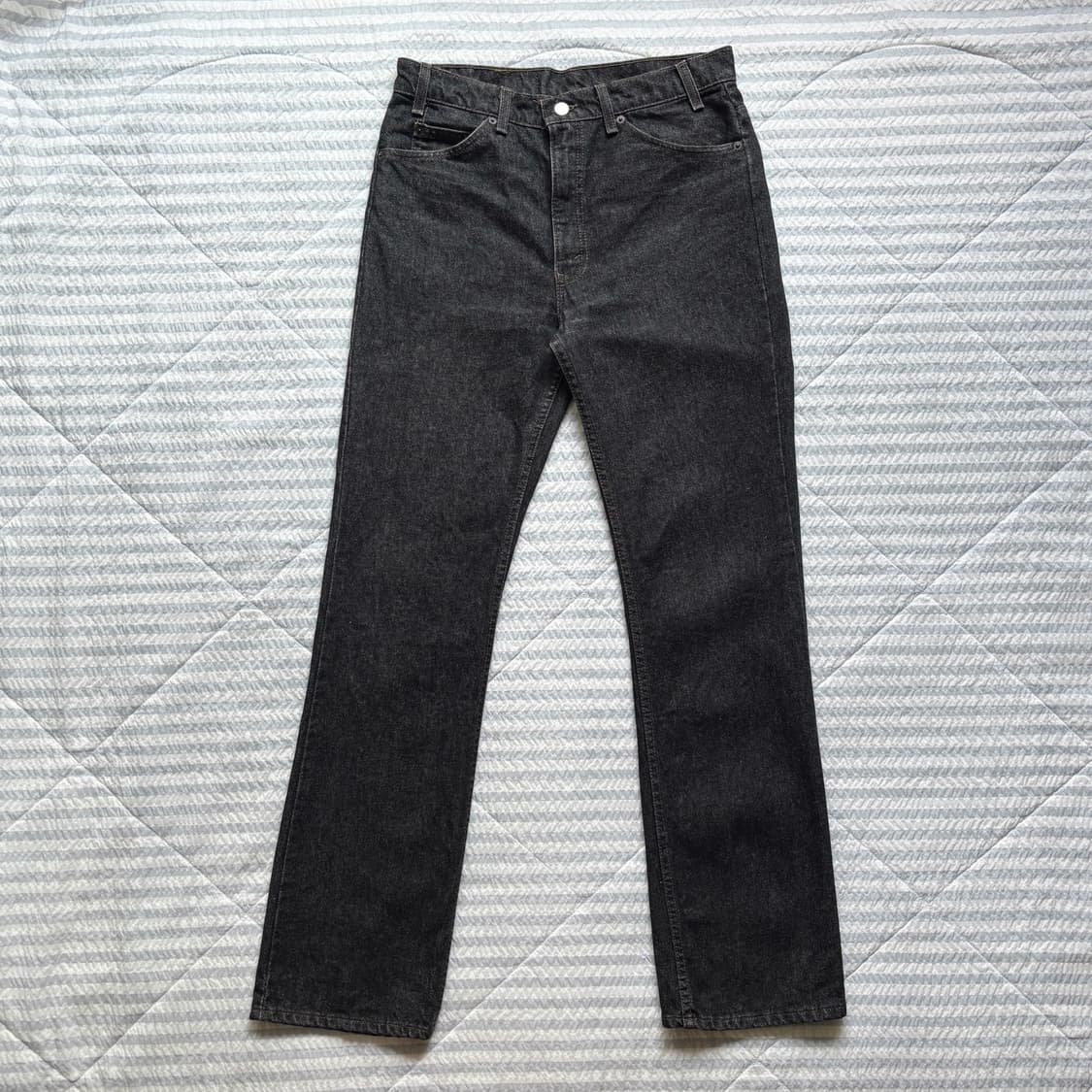 90s 빈티지 리바이스 517 블랙 허리41cm 상품이미지1