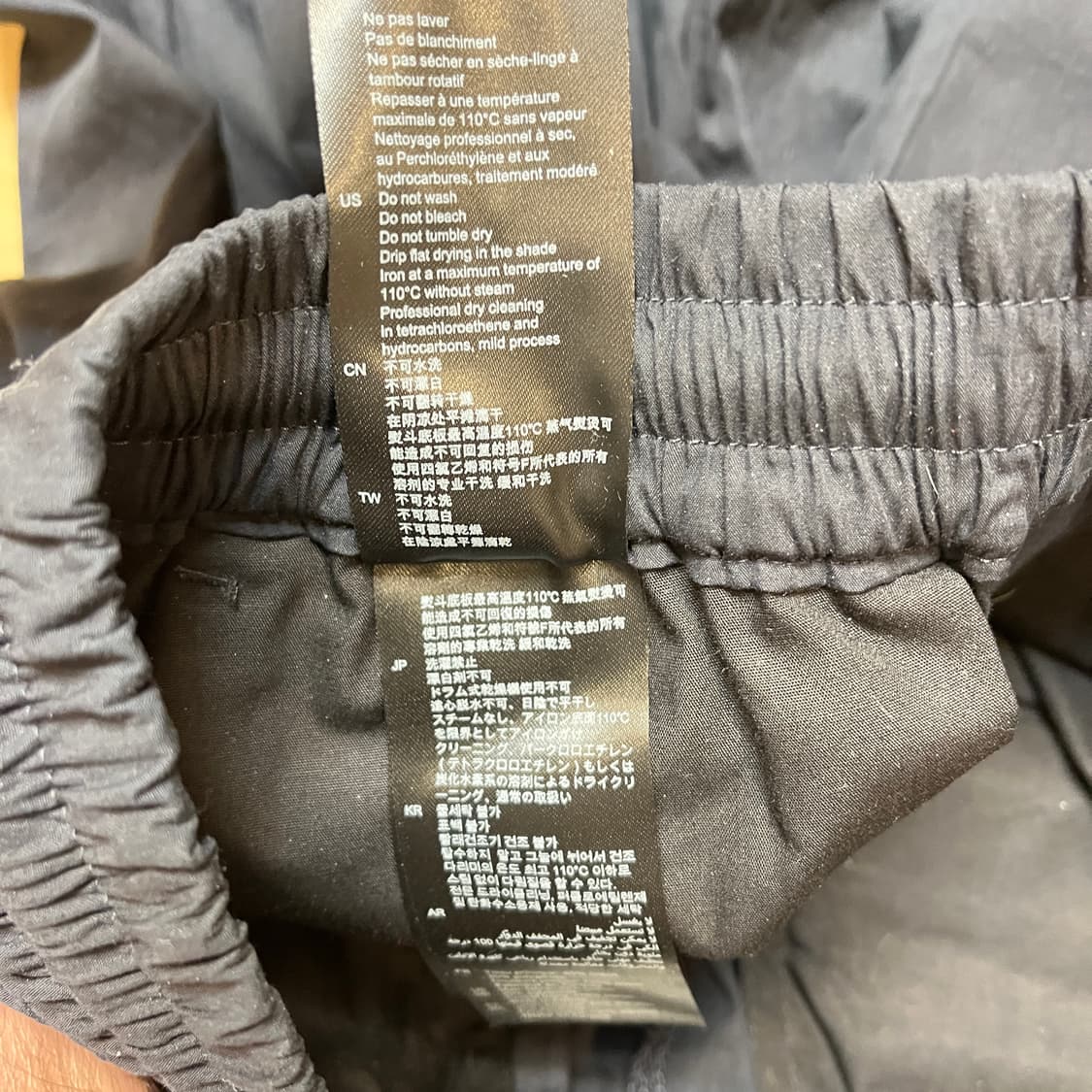 산드로 네이비 레귤러핏 코튼 나일론 쇼츠 반바지 (28~29) 상품이미지6