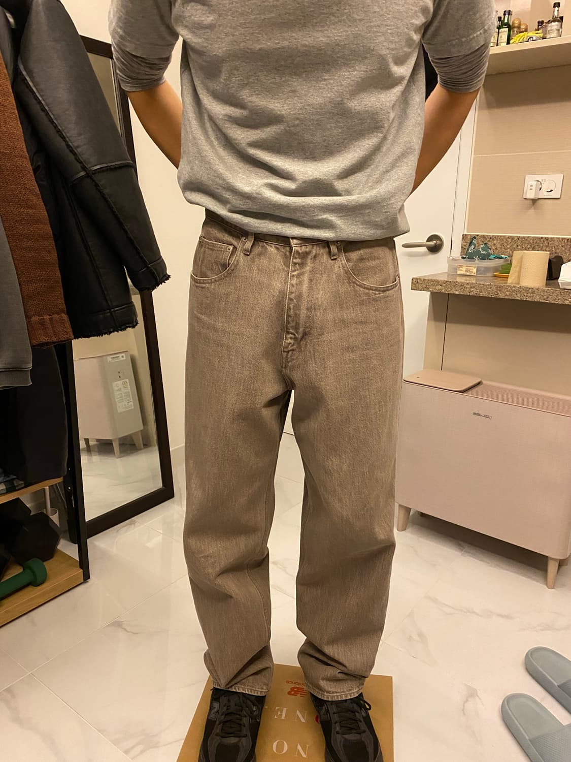 Auralee 데님팬츠 상품이미지1