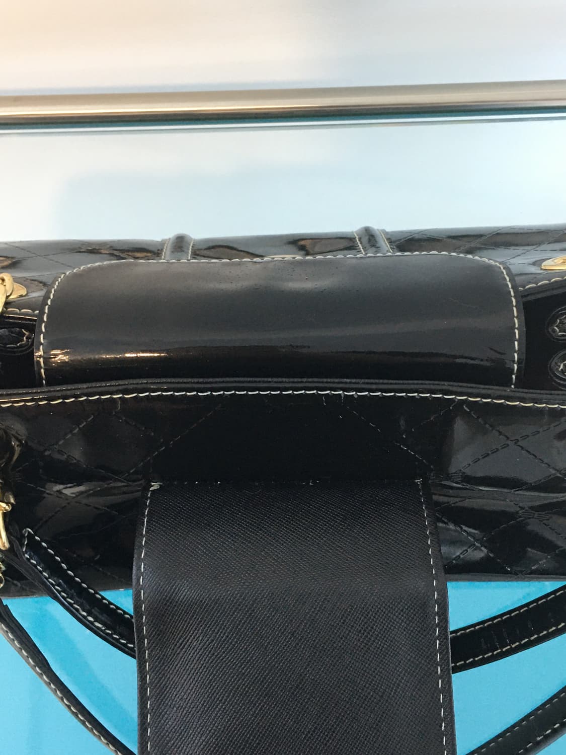 Balenciaga 00‘s enamel tote bag(금강) 상품이미지5