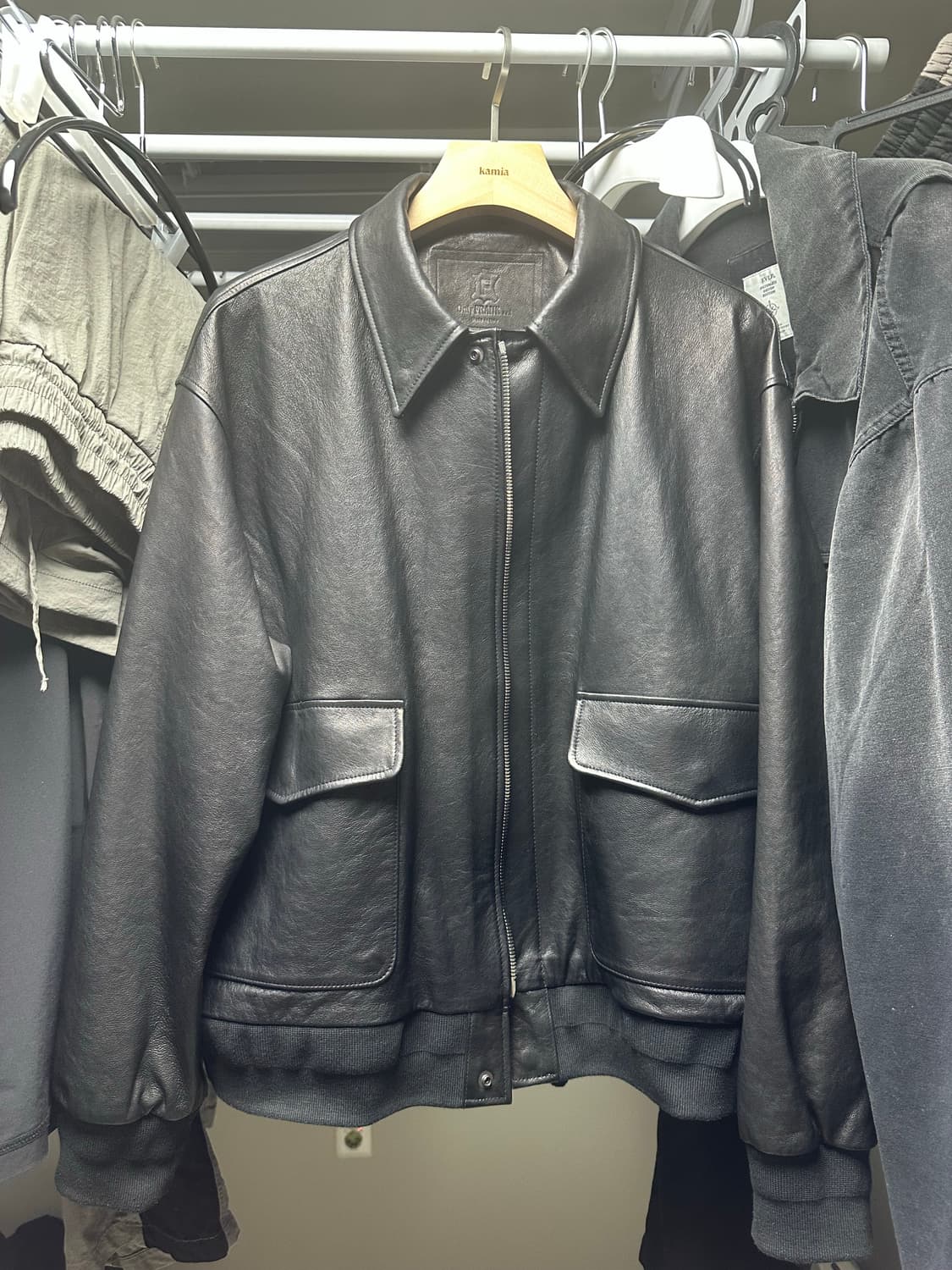 엔벨로프 비네토 A-2 가죽자켓 3사이즈 상품이미지1