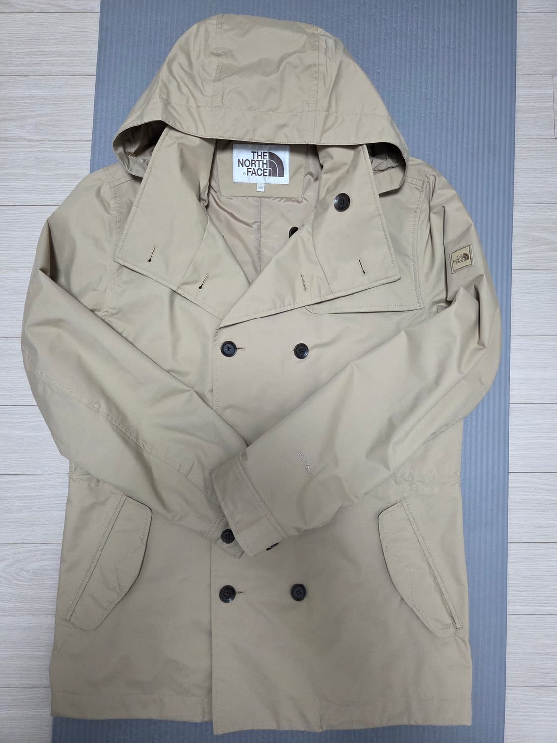 노스페이스 후드탈부착 하이벤트hyvent 바람막이 코트자켓 105XL판매 상품이미지3