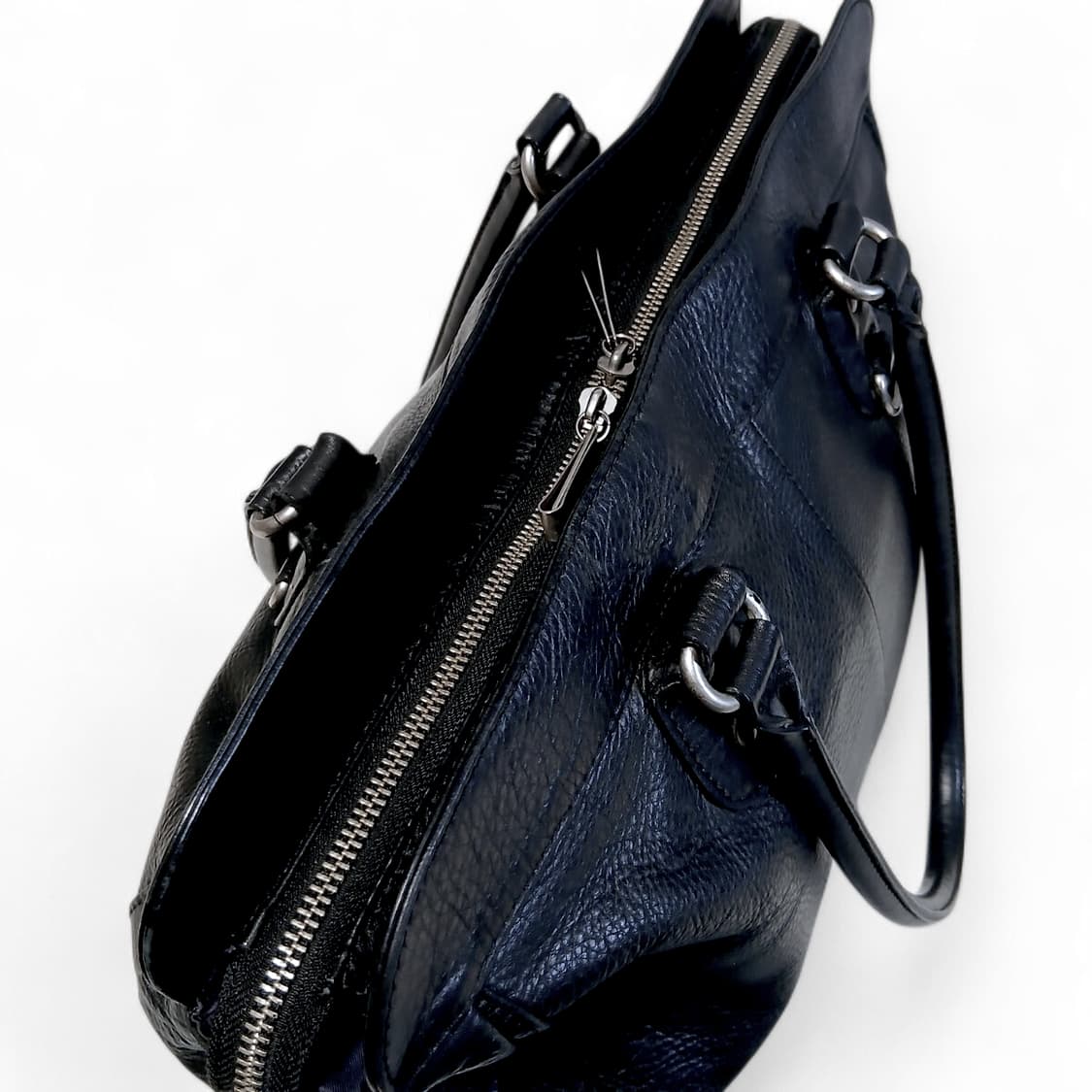 요지야마모토 90s 아카이브 en cuir 염소가죽 토트백 상품이미지4