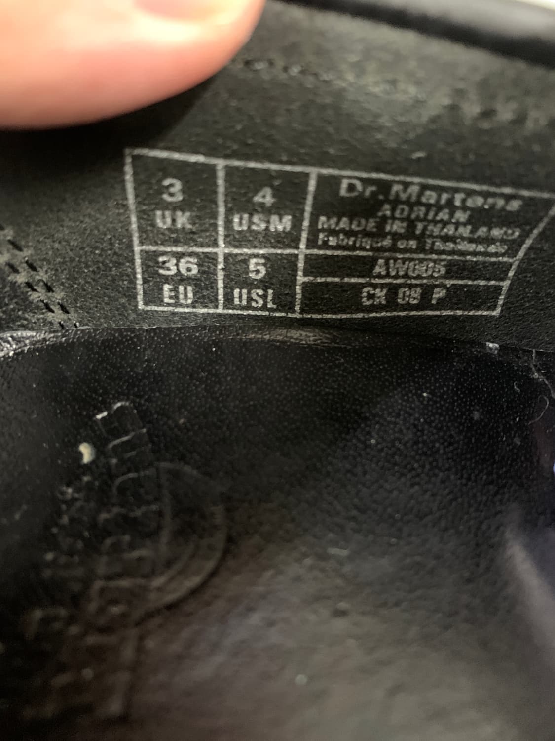 닥터마틴 아드리안 테슬 로퍼 블랙 UK3(220) 상품이미지7