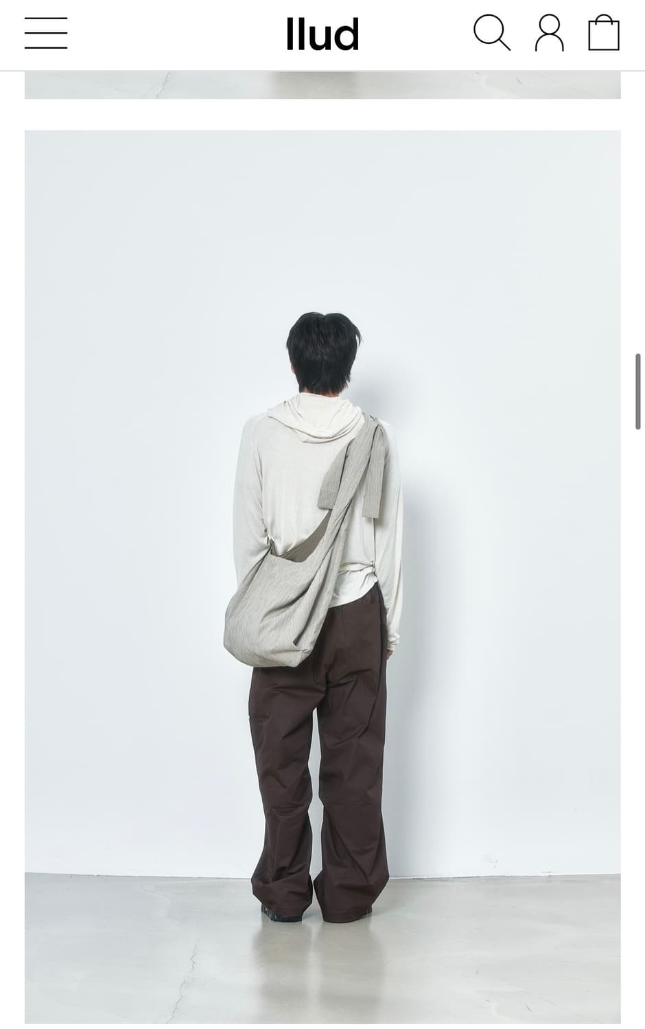 러드 adapt crinkle bag beige 상품이미지4