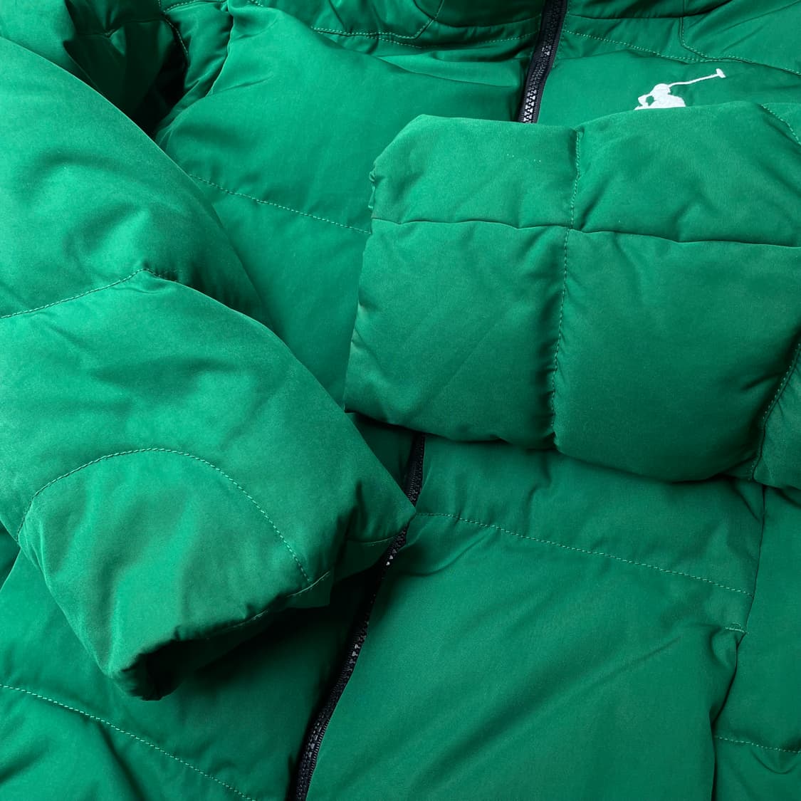 폴로 빅포니 패딩 그린 상품이미지4