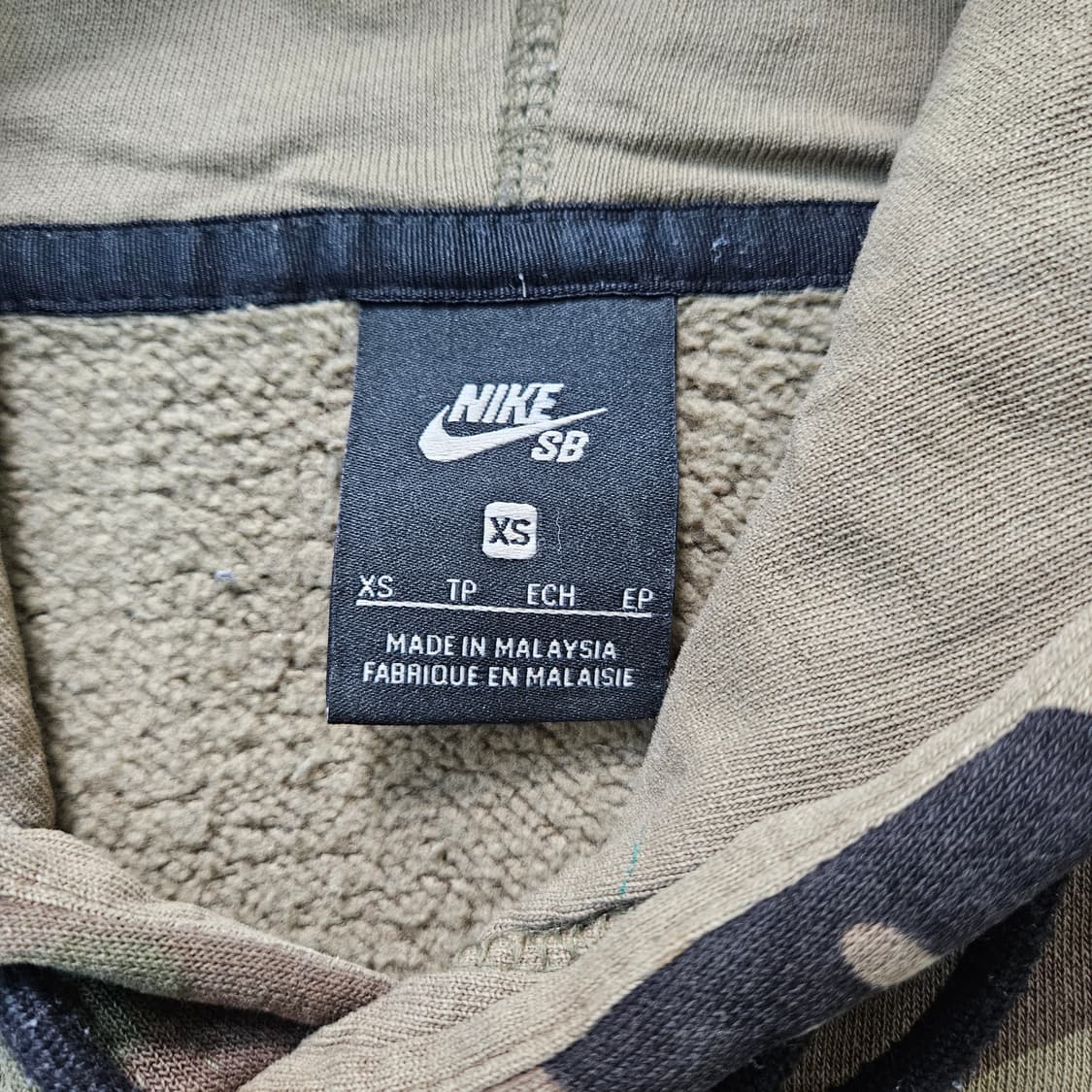 XS 나이키 여성 밀리터리 후드티 0319Y 상품이미지3