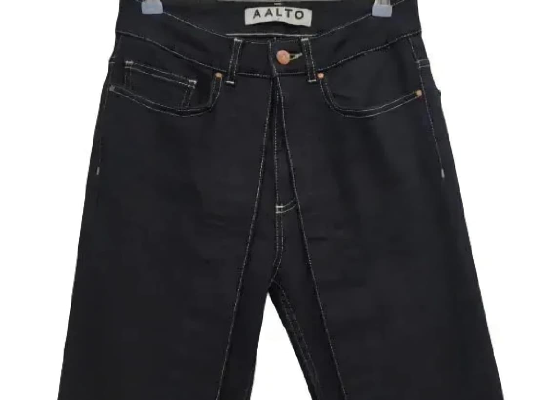 (매장판) ALLTO 알토 진청 플리츠 디자인 데님 팬츠 27 상품이미지3