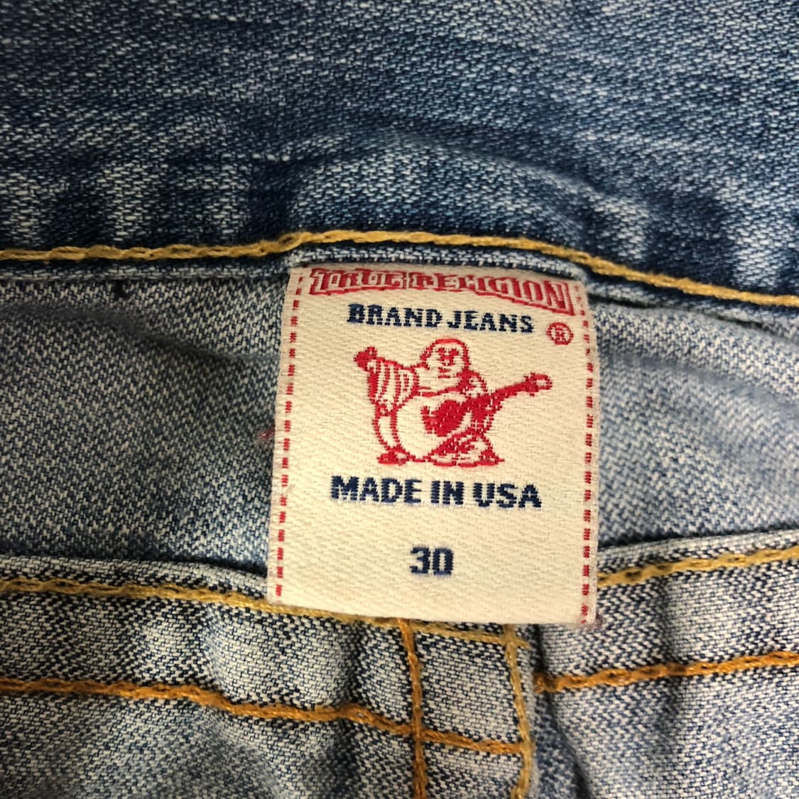 트루릴리전 조이 부츠컷 데님팬츠  상품이미지8