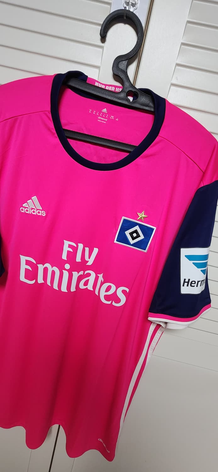 XL 16-17 함부르크 어웨이 No.5 요안 주루 아디다스 유니폼 반팔 상품이미지2