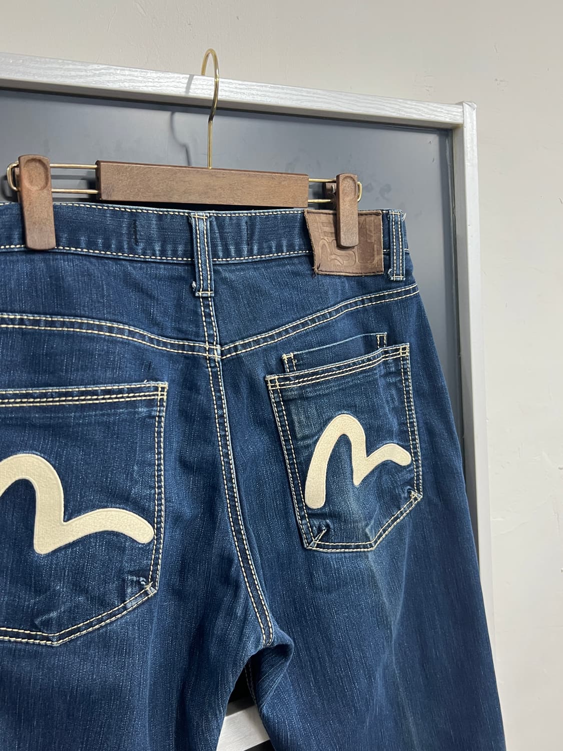 Evisu 에비수 진스 나팔핏 부츠컷 데님 팬츠 상품이미지2