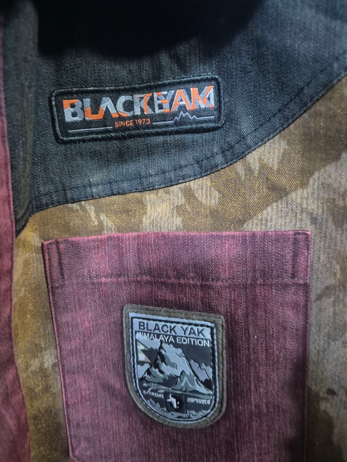 블랙야크 멀티 컬러 블럭 긴팔 셔츠 상품이미지6