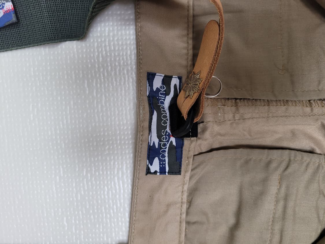 코데즈컴바인 남자 숄더벨트 면바지 31 베이지 상품이미지6