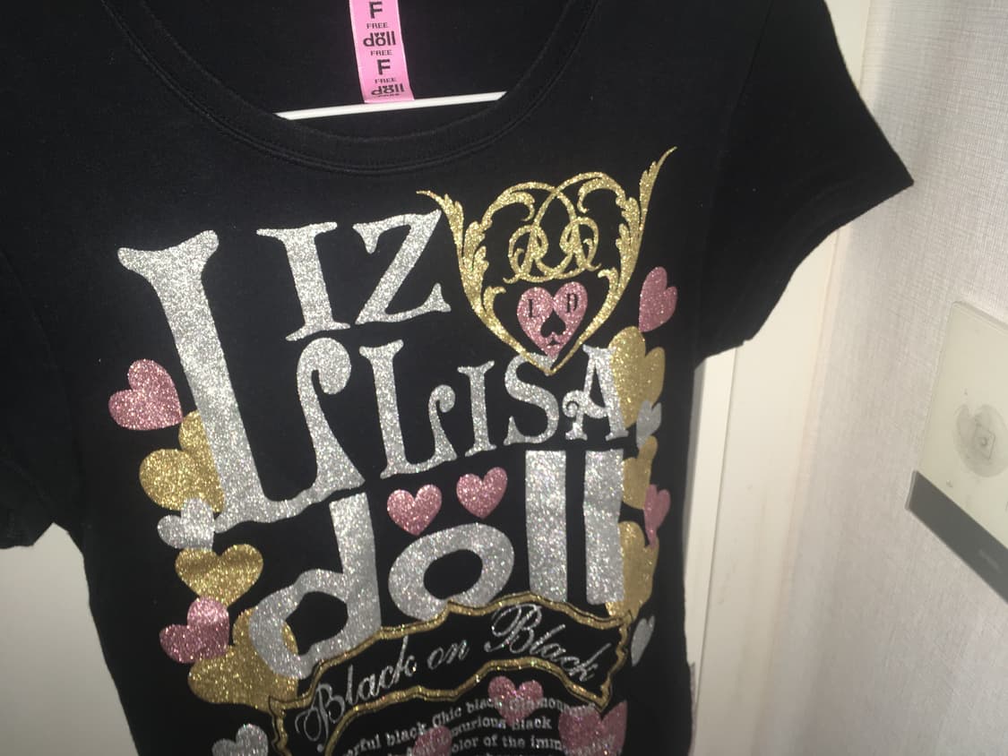 리즈리사 반팔 갸루 y2k 상품이미지3