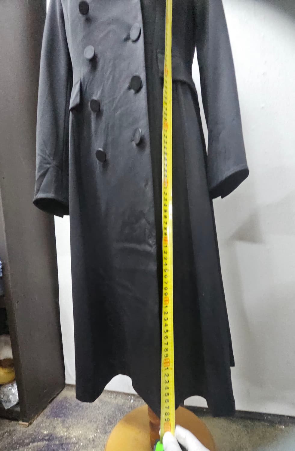 CERRUTI 1881 블랙 더블 코트 자켓  66 상품이미지10