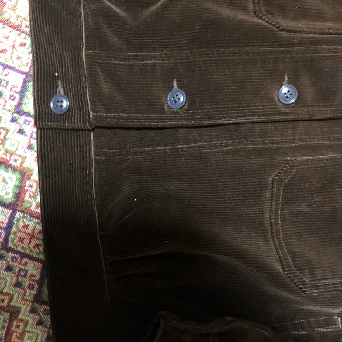 토마스모어 코듀로이 워크 자켓 xs 상품이미지3