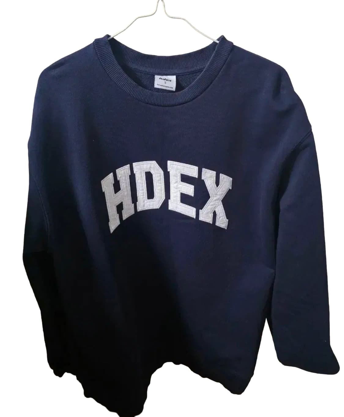 에이치덱스(HDEX) 빅로고 오버핏 맨투맨 (S) 상품이미지1