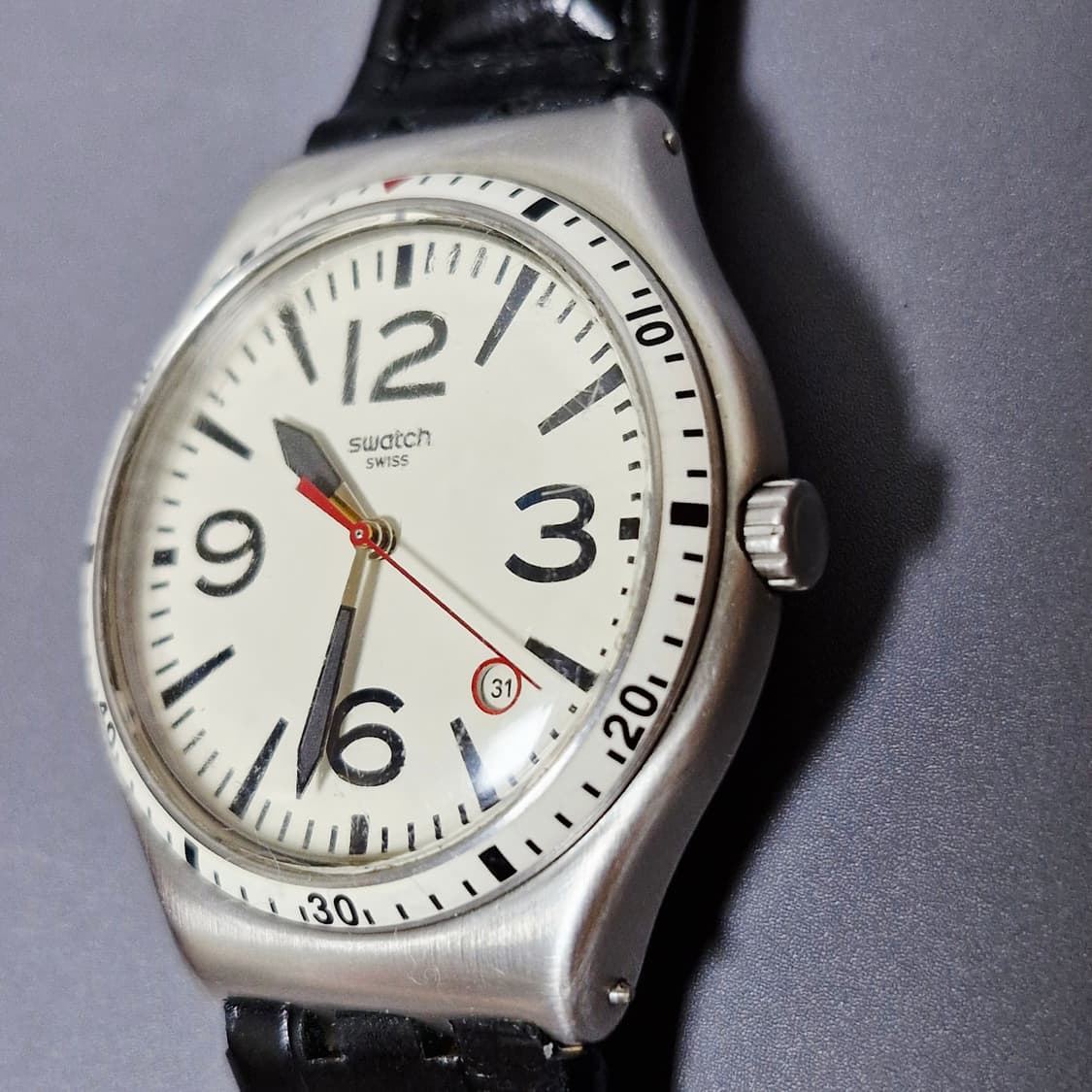 14) 빈티지 스와치 빅 클래식 caterhblack 시계 상품이미지4