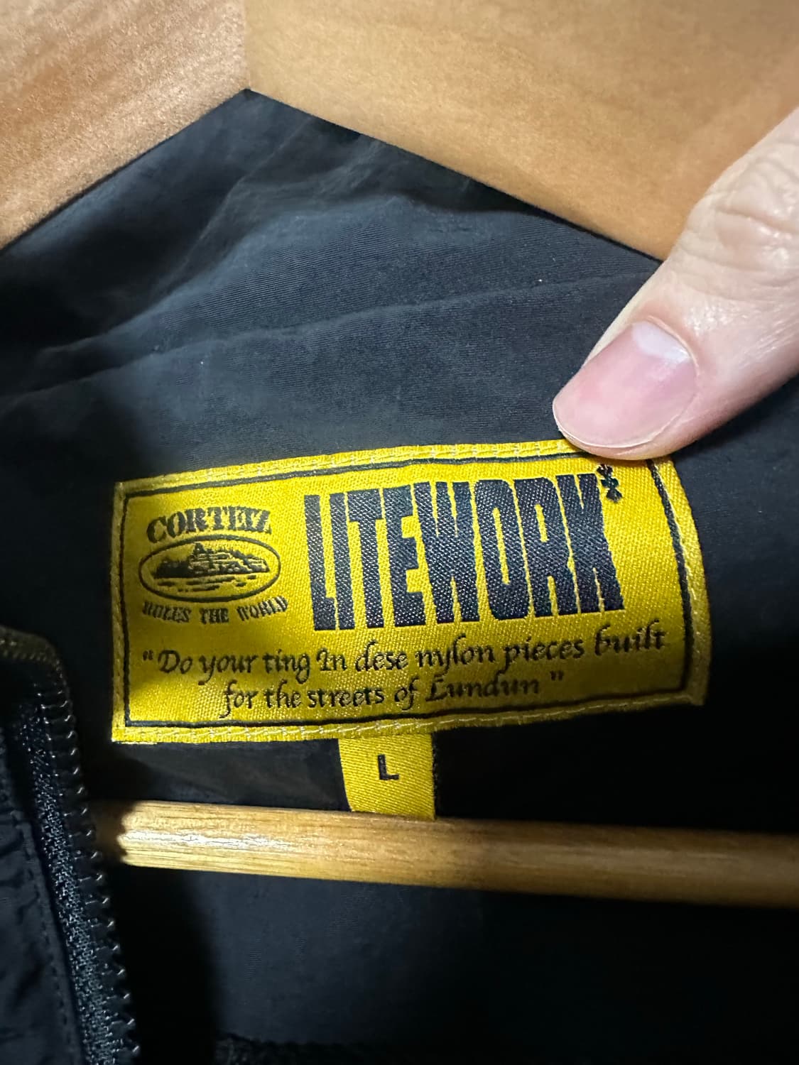 [L] 코르테이즈 올림픽 슈쿠 자켓 브라질 블랙 그레이 상품이미지5