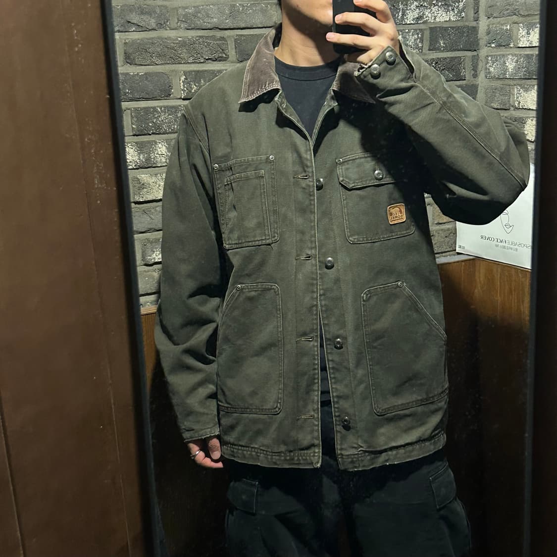 M) SOREL USA 워크웨어 헌팅 초어 코트 자켓 상품이미지10