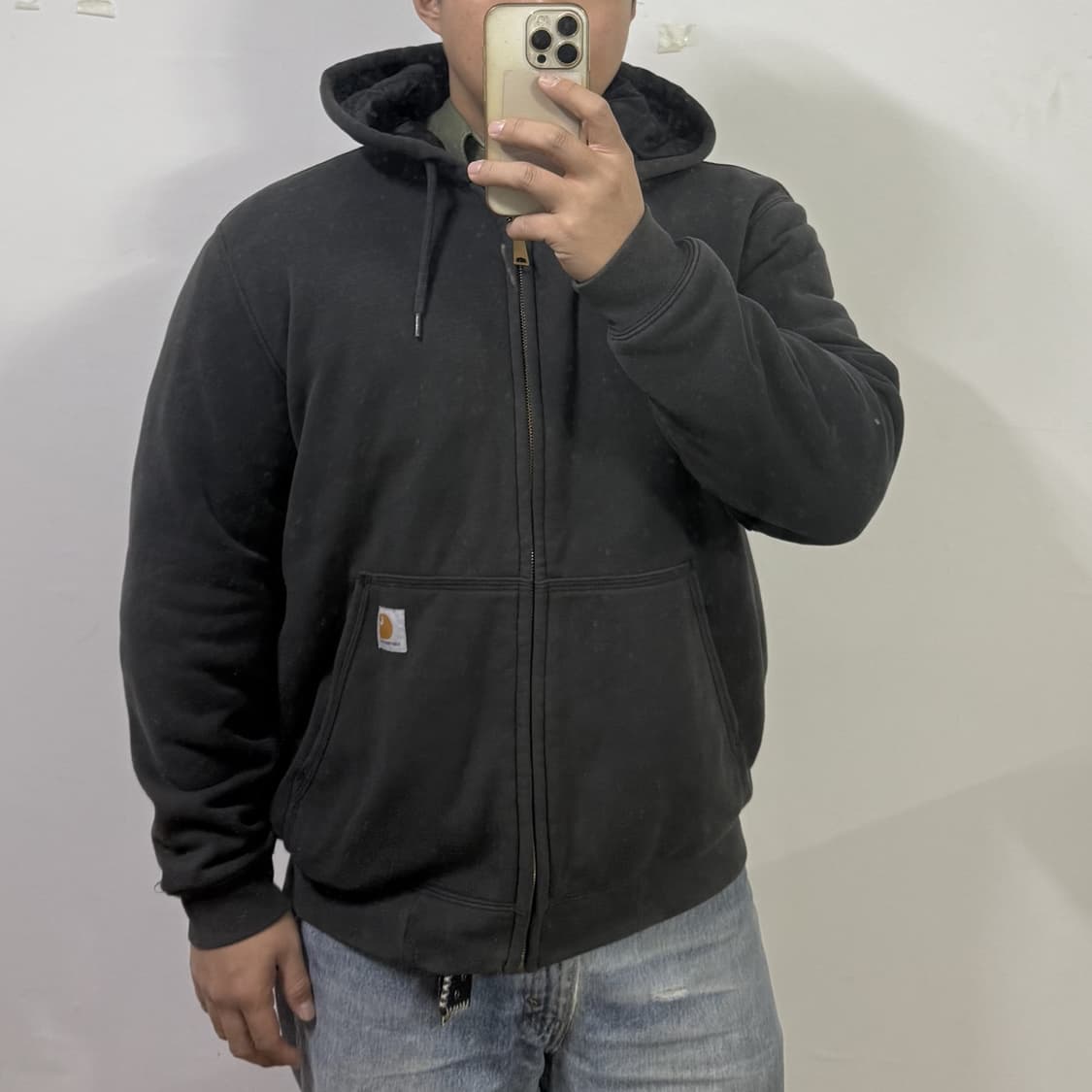 칼하트 레인디펜더 후드집업  상품이미지2