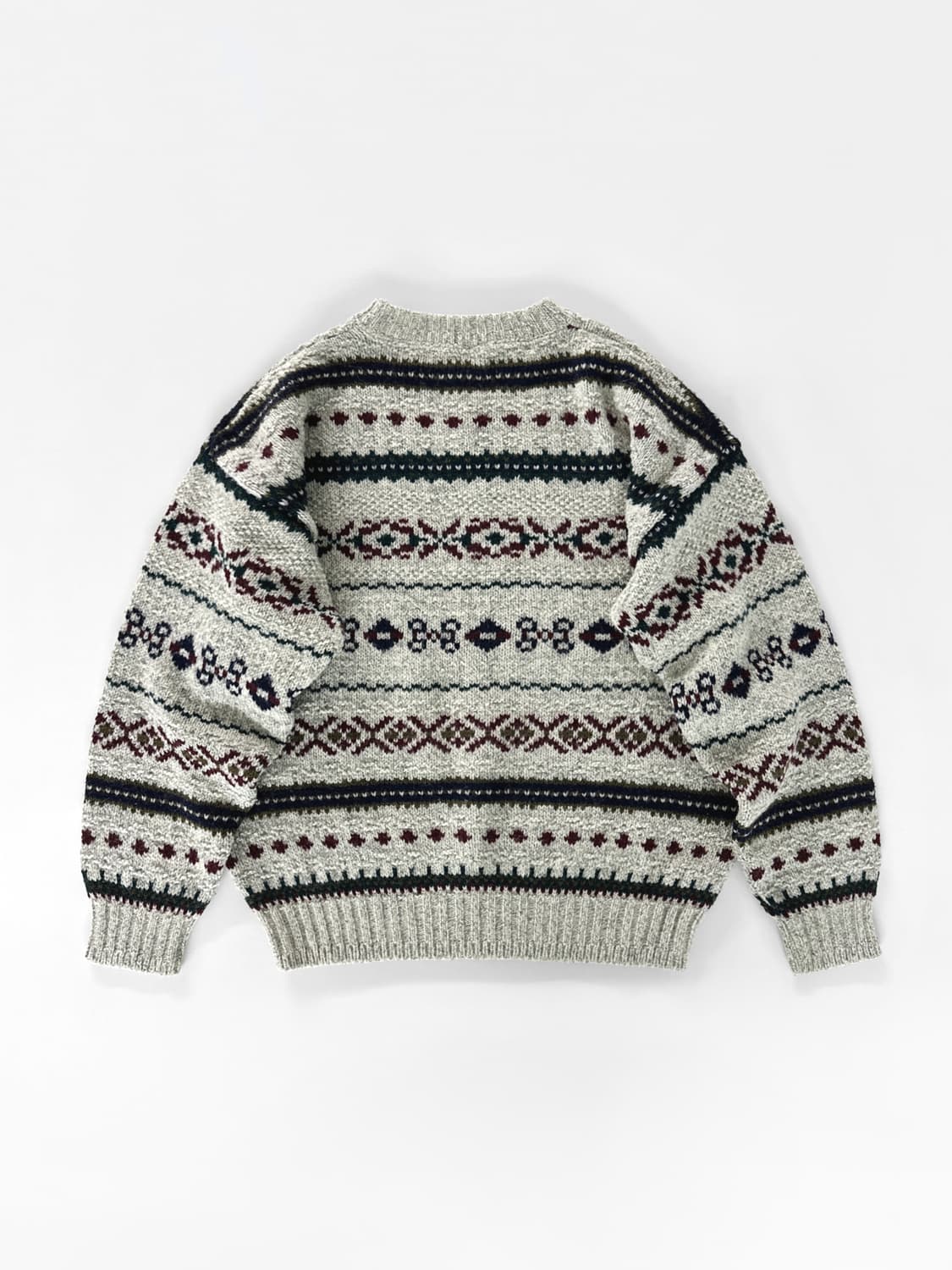 80~90s 빈티지 엘엘빈 usa 페어 아일 울 스웨터 상품이미지3