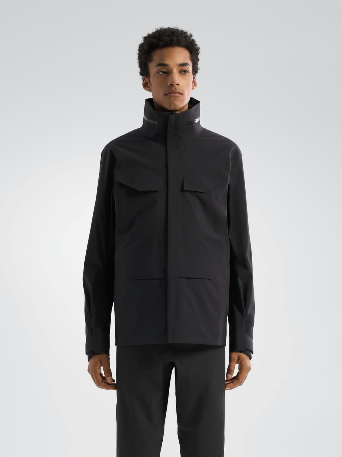 [XS]23베일런스 필드 재킷 블랙 상품이미지1