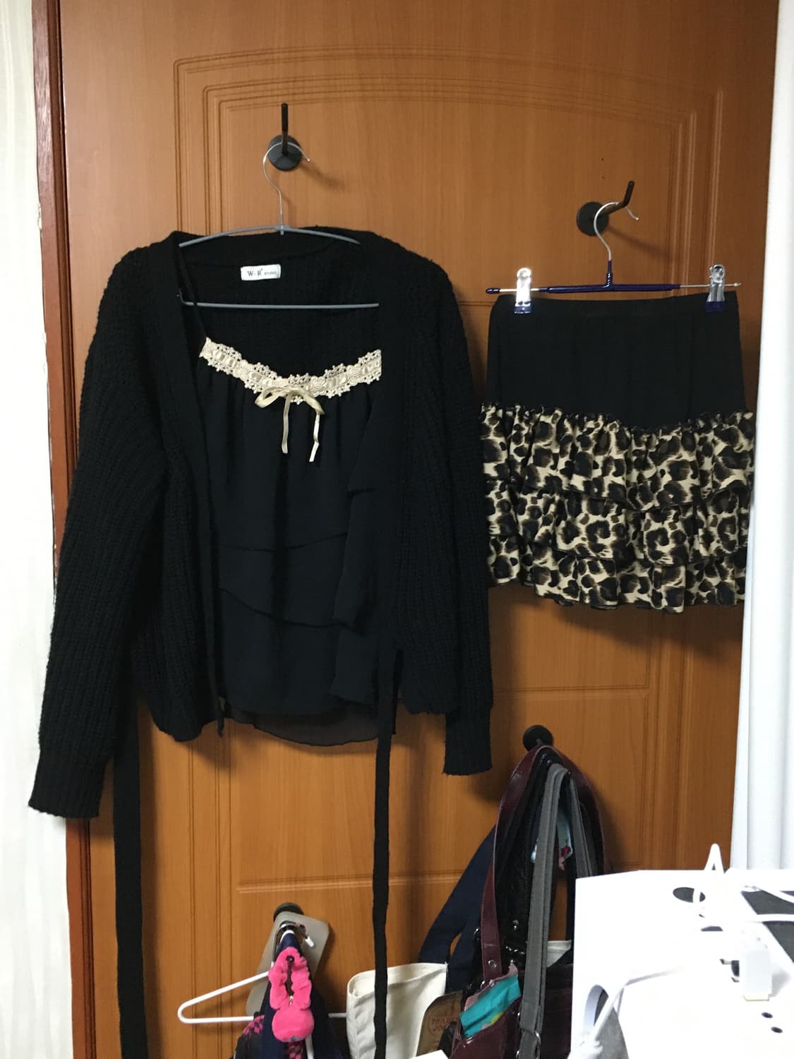 오네갸루 호피 코디셋  상품이미지1