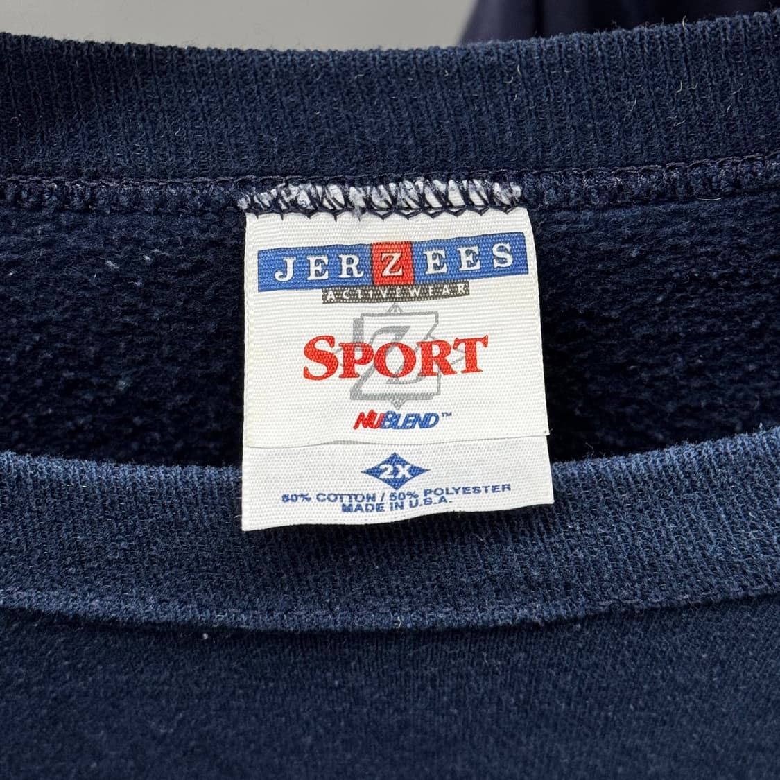 90s 저지스 블랭크 스웻셔츠 USA 상품이미지3