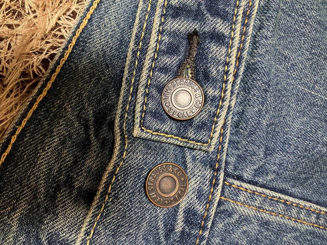 00s 리바이스 72334-0136 인디고 데님 트러커 자켓 상품이미지7