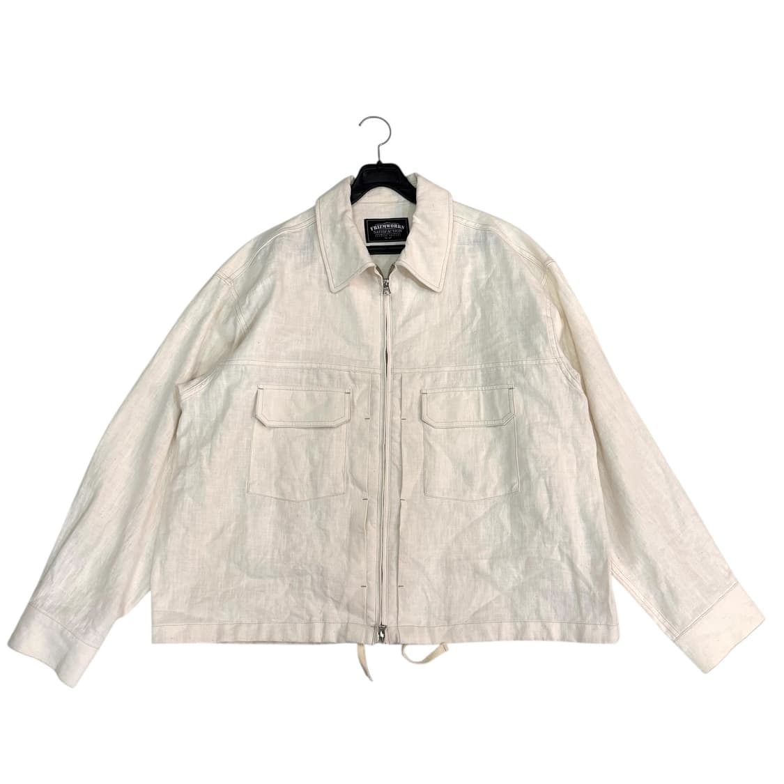 프리즘웍스 리넨 트러커 자켓 상품이미지1