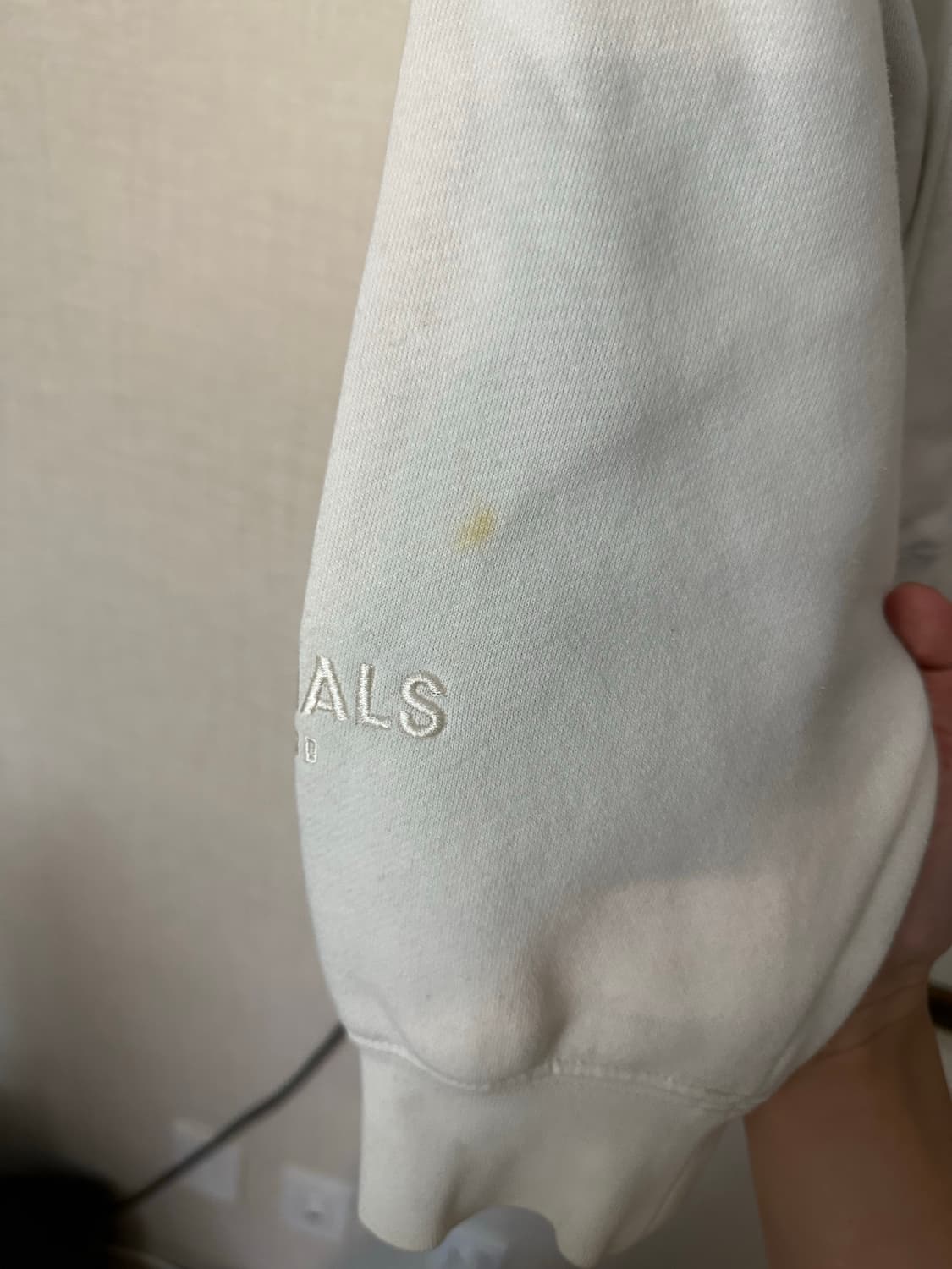 피어오브갓 에센셜 백로고 후드티 상품이미지4