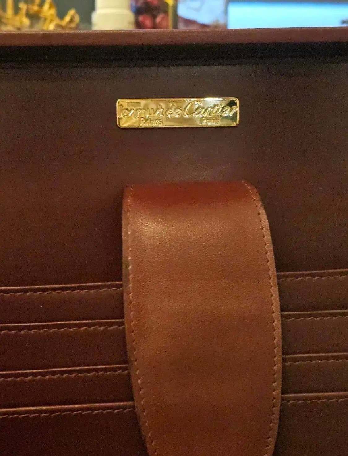 90년대 까르띠에 트렁크 브리프케이스 상품이미지4