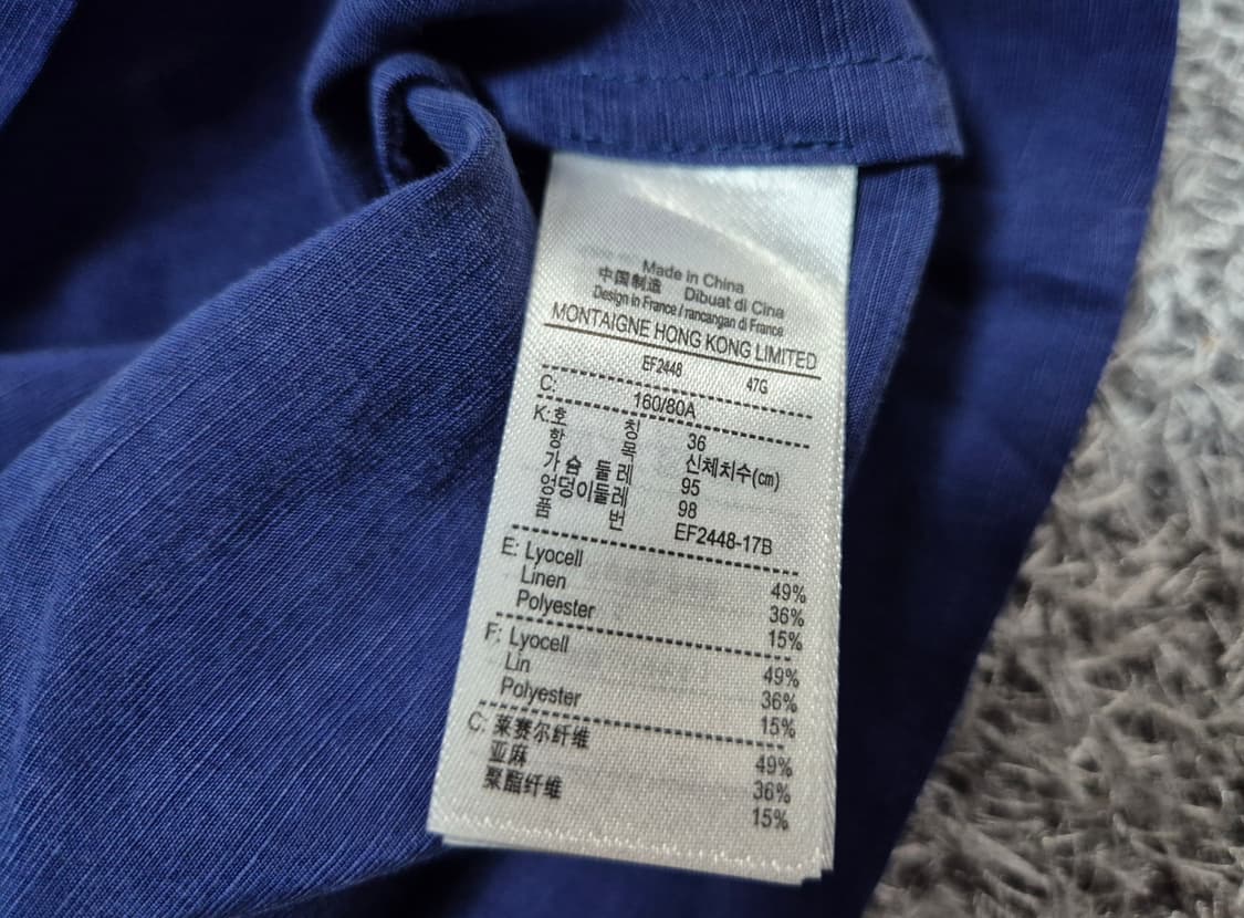 [새상품]라코스테 여성 린넨 원피스 36(95) 상품이미지8