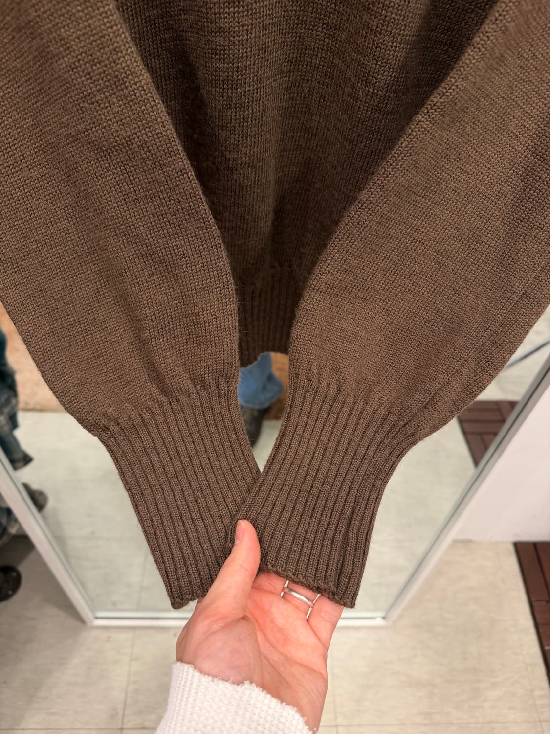 80s Military U.S.Army 미군 5버튼 코만도 울 스웨터 상품이미지4