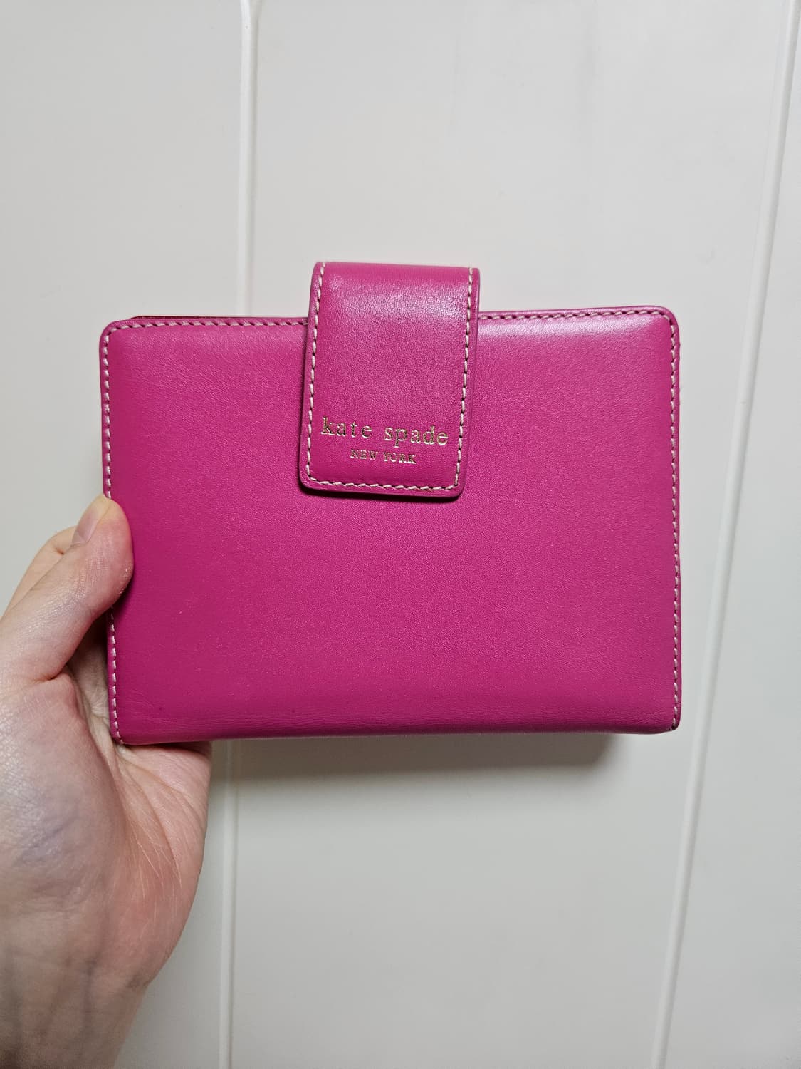 kate spade 케이트 스페이드 핑크 6공 가죽 다이어리 상품이미지1