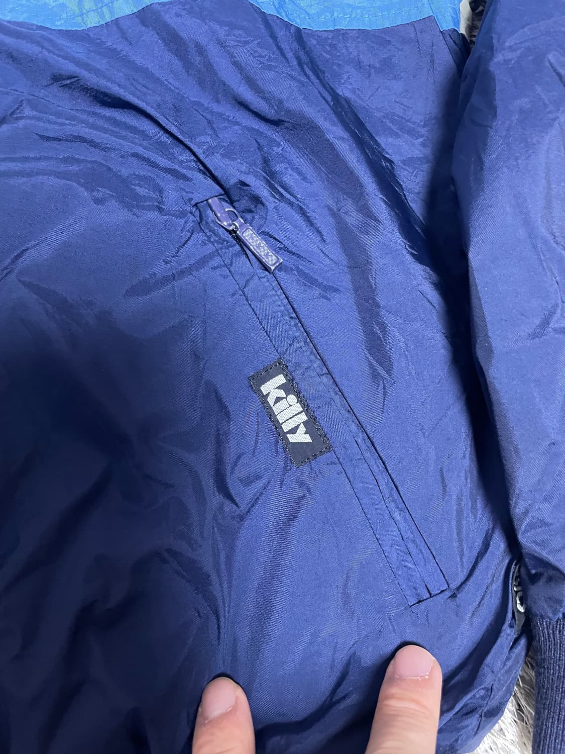 일제 KILLY BY ASICS 사이즈 100~105 고어텍스 반집업 상품이미지3