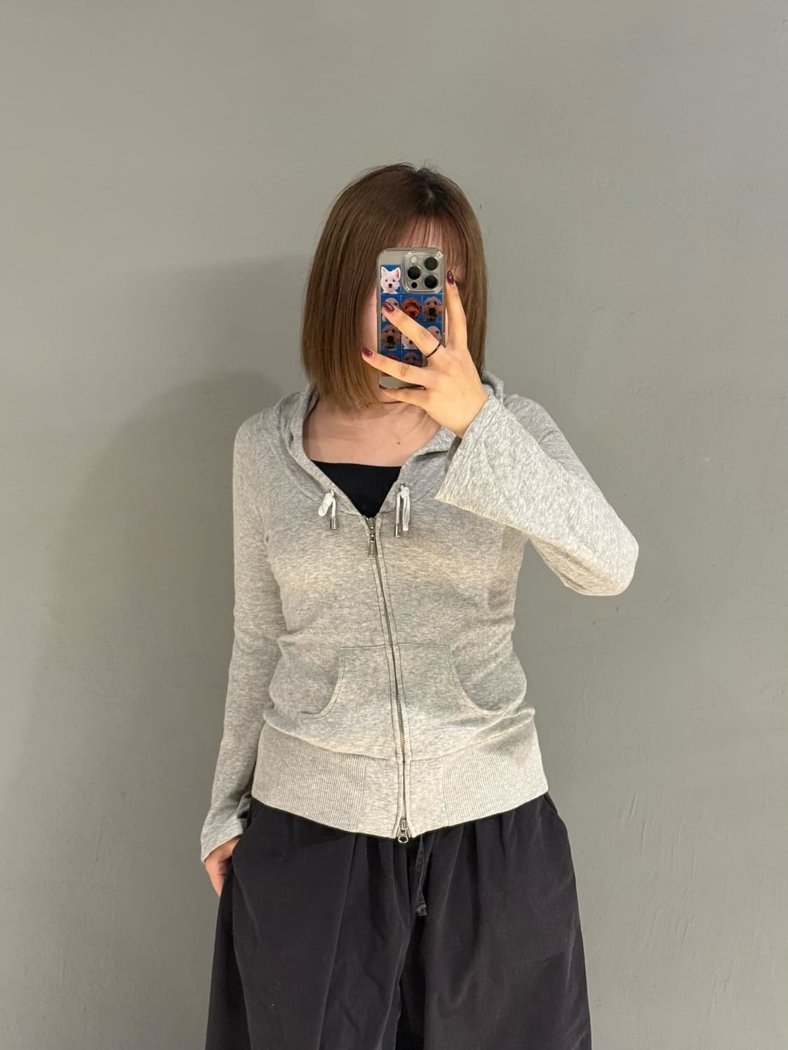 minimal detail 2-way zip-up  상품이미지2