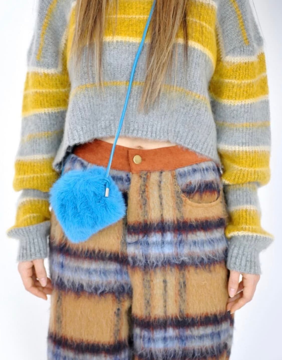 프라이빗룩북 퍼미니백 블루 상품이미지2