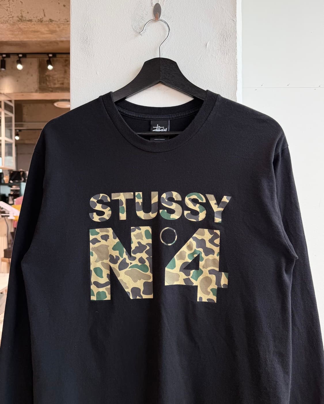 스투시 블랙 N4 데저트 카모 롱슬리브  상품이미지2