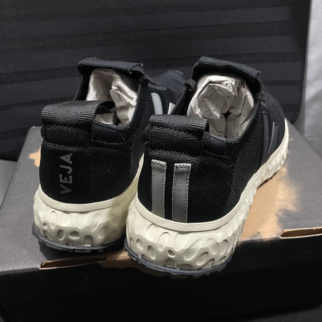 릭오웬스X베자/ 퍼포먼스 러너 스니커즈 블랙/ 44 상품이미지7