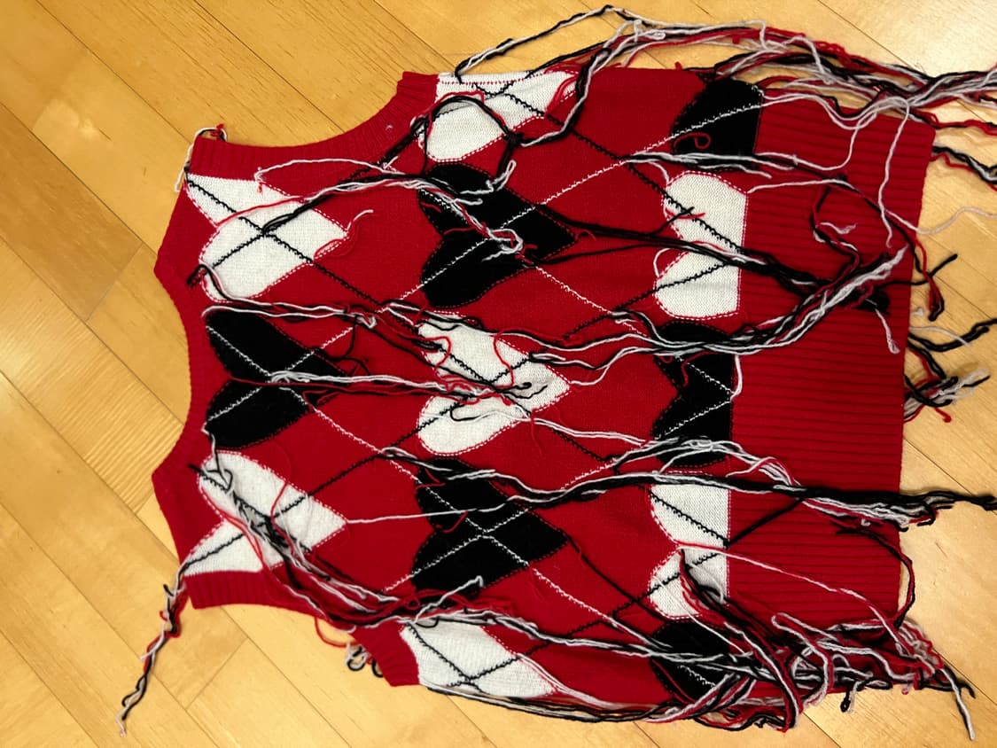 찰스제프리러버보이 니트 베스트 M 상품이미지6