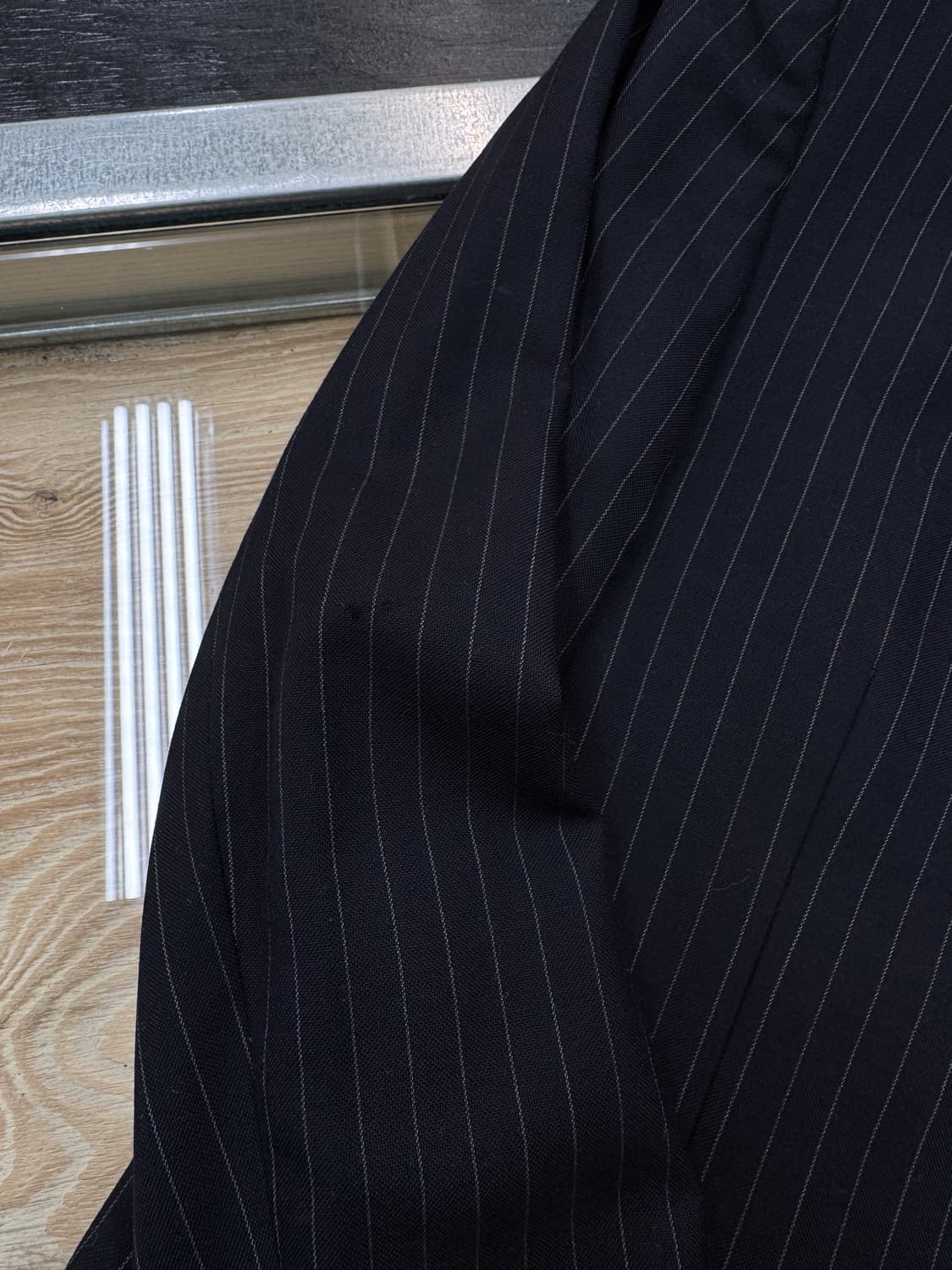 펜디 3 버튼 핀 스트라이프 블레이저 상품이미지7