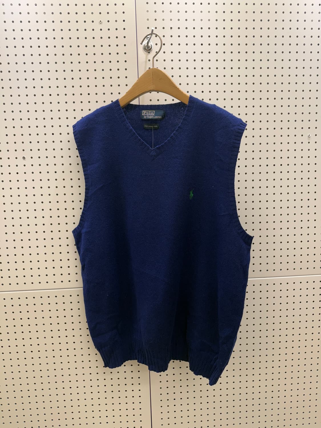 폴로 랄프로렌 블루 램스울 니트 베스트 U871 상품이미지2