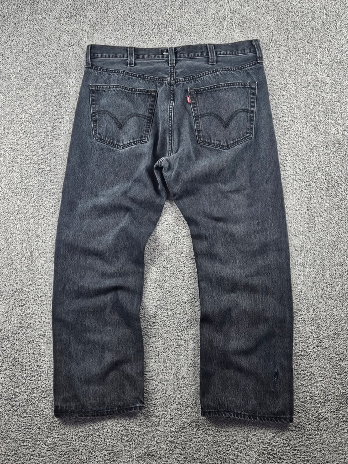 리바이스 501 블랙 데님 진 팬츠 ( 38X30 ) / 11326 상품이미지4