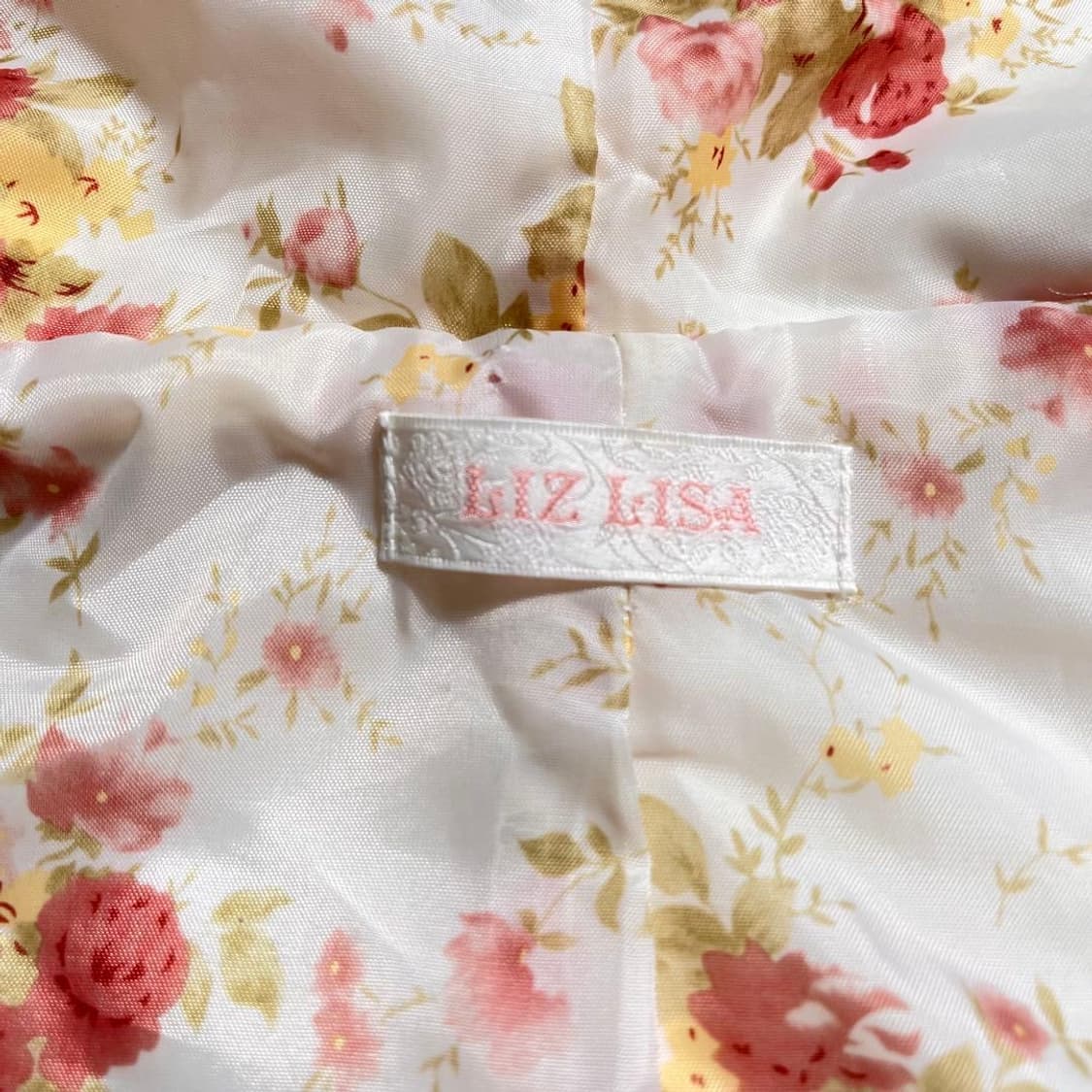 리즈리사 3연 리본 히메갸루 코트 달천깔 라떼갸루 로걀 로맨틱갸루 상품이미지3