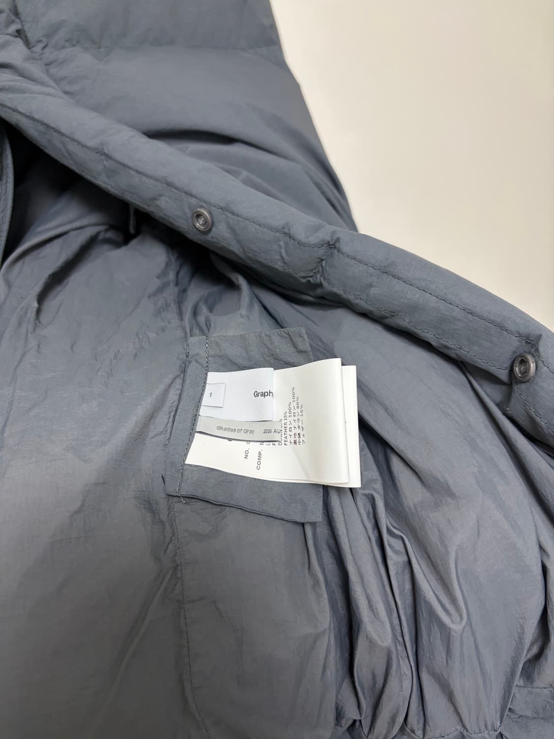 그라프페이퍼 가먼트 다이트 다운 상품이미지4