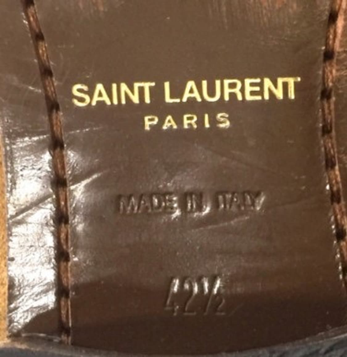 생로랑 첼시부츠 스웨이드 박스포함 상품이미지3